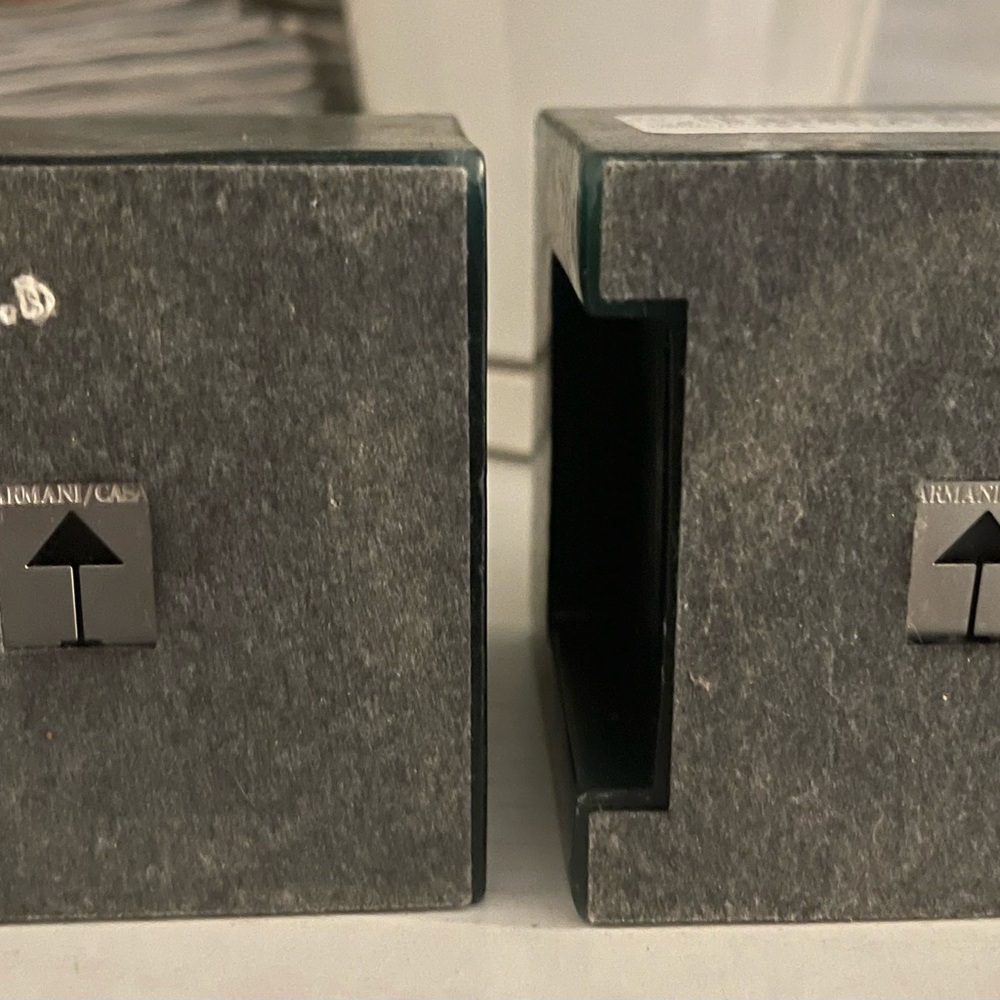 Green Block Candle Set - Picture 2 of 3
